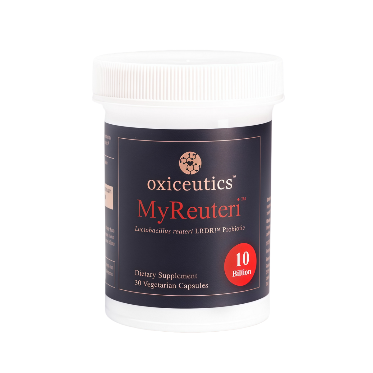MyReuteri™ 10 Billion CFU Probiotic – Foundational-Strength L. reuteri LRDR™ + FOS Prebiotic – by Dr. William Davis – Makes Yogurt-Like Superfood – 30 Veg Capsules